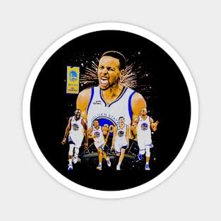 Golden State 2015 NBA Champs Magnet